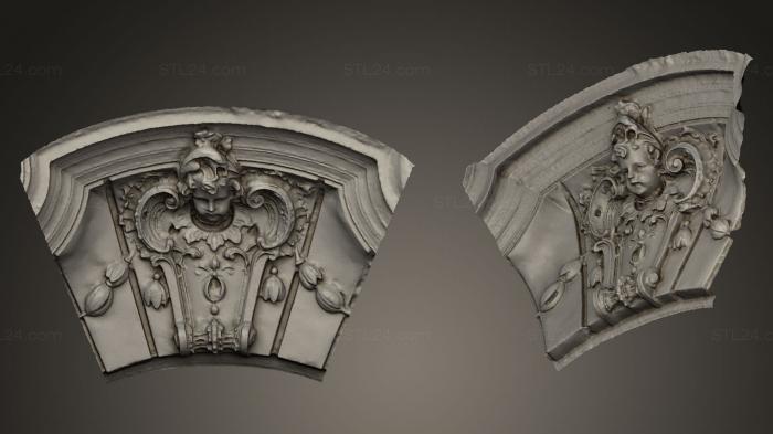 Carved furniture and interior items (Ornament, CARVDM_0009) 3D models for cnc
